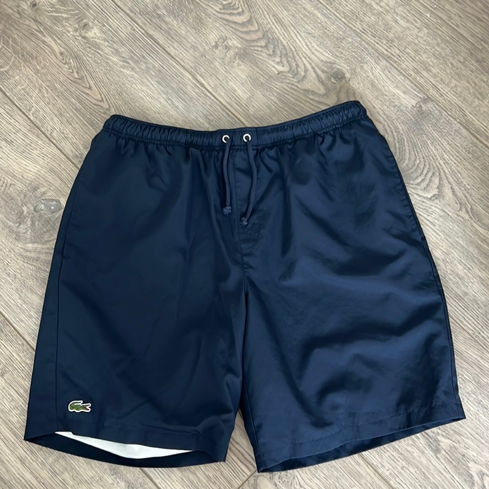 Men’s Lacoste tennis/workout shorts. Very lightly used